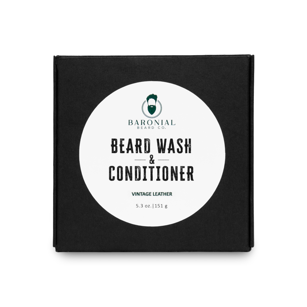 Vintage Leather scented beard wash and conditioning bar.